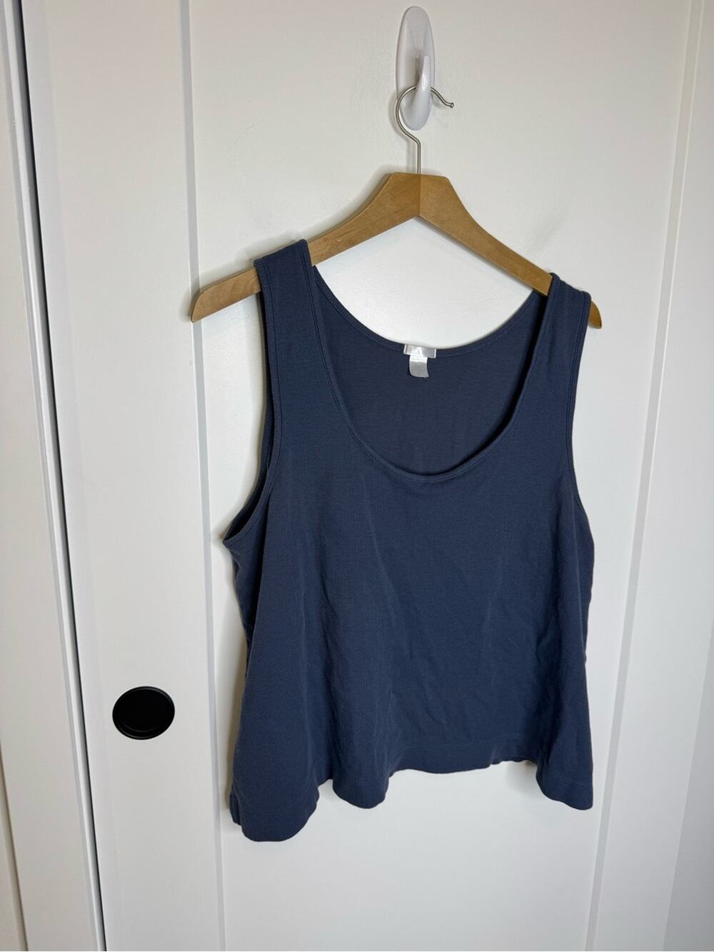 LAKE Pajamas Pointelle Pima Cotton Sleep Lounge Tank Top Blue Size XXL